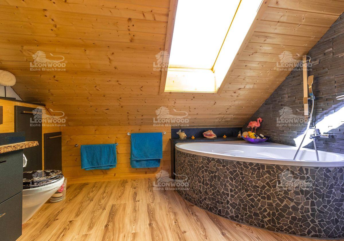 Blockhaus-Innenräume: unsere Galerie | LéonWood