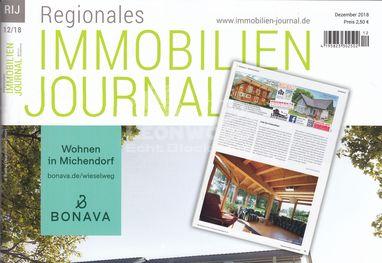 Blockhäuser von LéonWood im regionalen Immobilienjournal