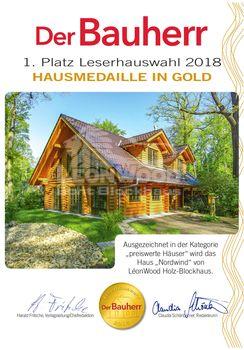 Erster Platz Blockhaus Nordwind von Leonwood