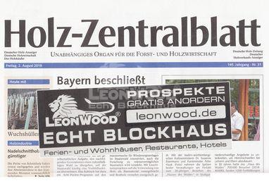 LeonWood im Holz-Zentralblatt