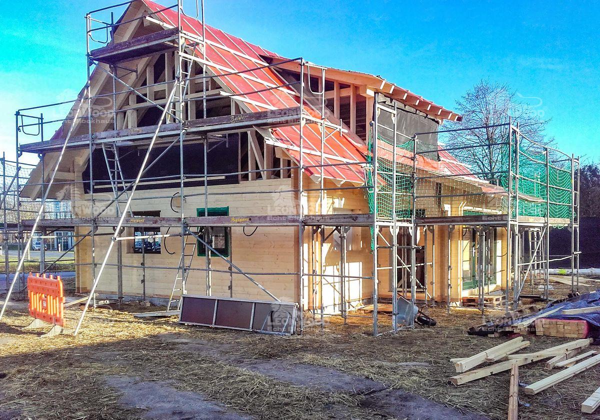 Holzhaus „California Blue“ bei Bad Bentheim November