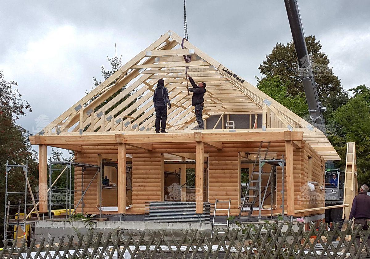 Blockhaus „Elch“ von LéonWood® nahe Bautzen – September 2016 | LéonWood