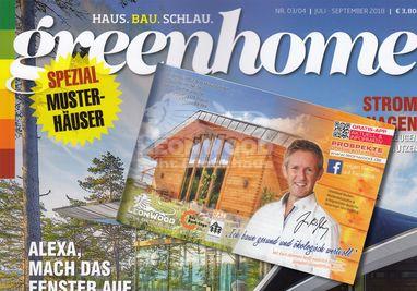 aktuelles Magazin Greenhome mit LéonWood