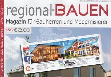LéonWood mit Holzhäusern in süddeutschem Immobilienmagazin