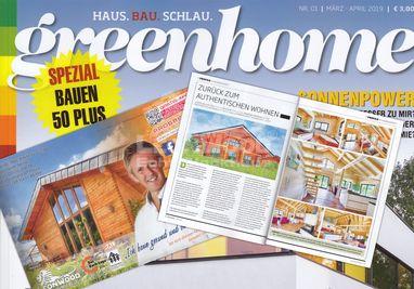 Blockhaus Espoo deluxe von LéonWood in aktueller Greenhome