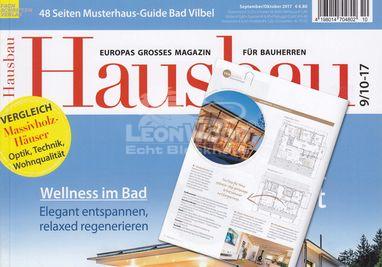 Bericht über Blockhaus Mikado von LéonWood in Hausbau Magazin
