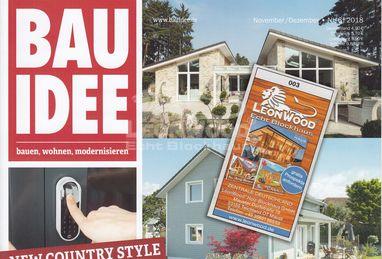 LéonWood® in Magazin BAUIDEE im November 2018