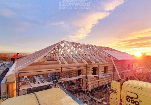 Naturstammhaus „Yukon Canada “ in Oberösterreich – Januar 2020 | LéonWood