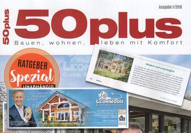 Blockhaus Espoo in Magazin 50Plus