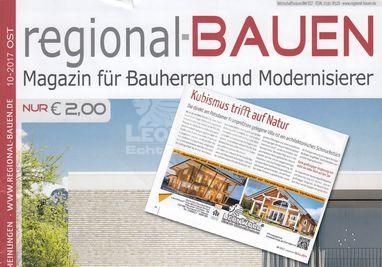 LéonWood findet Erwähnung im Magazin "Regional Bauen"