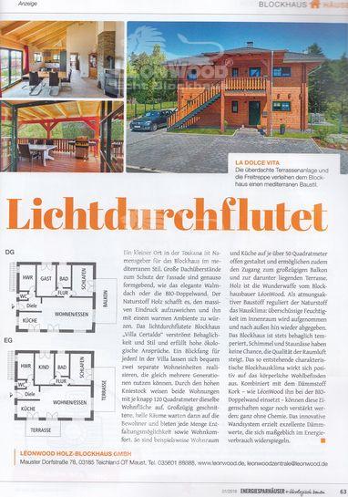 Energiesparhäuser, magazin, zeitschrift
