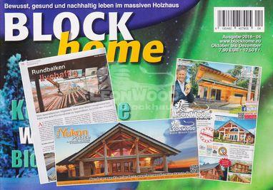 BLOCKhome 2018-04, LeonWood in Lappland, Buíldungsreise mit BLOCKhome