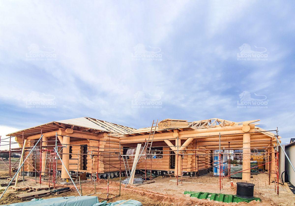 Naturstammhaus „Yukon Canada “ in Oberösterreich – Januar 2020 | LéonWood