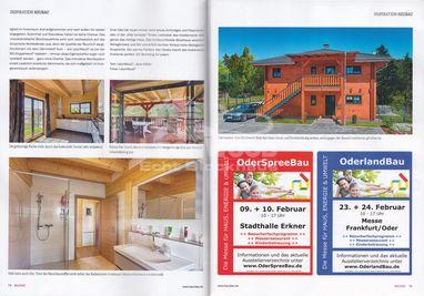 Blockhaus, Holzhaus, LeonWood, Magazin, Zeitschrift, Eigenheim