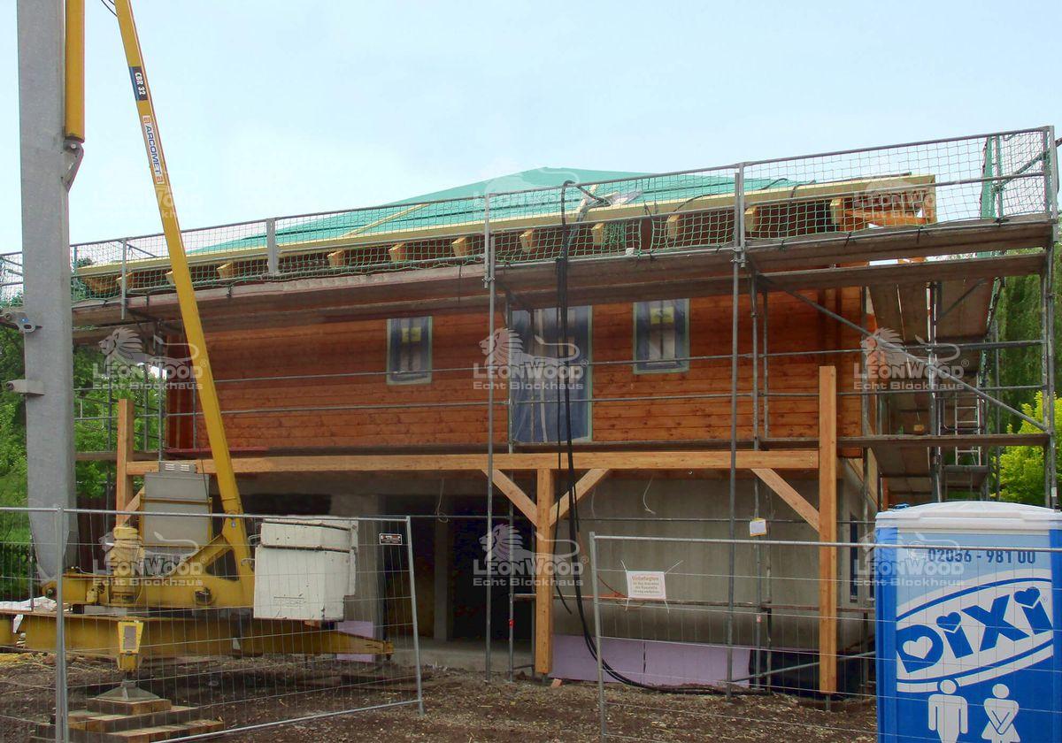 LéonWood®-Blockhaus „Alaska“ in der Nordeifel – Mai 2016 | LéonWood