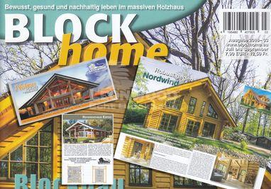LéonWood®: Blockhaus Nordwind in der aktuellen Blockhome