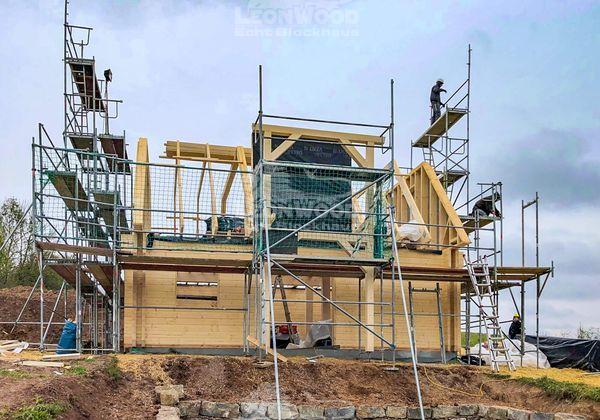 Holzhaus „Sanddorn“ im Odenwald – Oktober 2019 | LéonWood