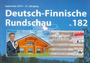 LeonWood in der Deutsch-Finnischen Rundschau, September 2019
