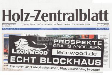 LeonWood im Holz-Zentralblatt