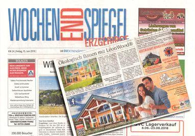 Blockhaus Espoo von LéonWood im Erzgebirger Wochenendspiegel