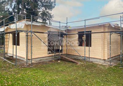 individuelles Blockbohlenhaus, Blockhaus Berlin