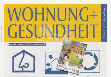 Magazin über Baubiologie im Oktober 2018