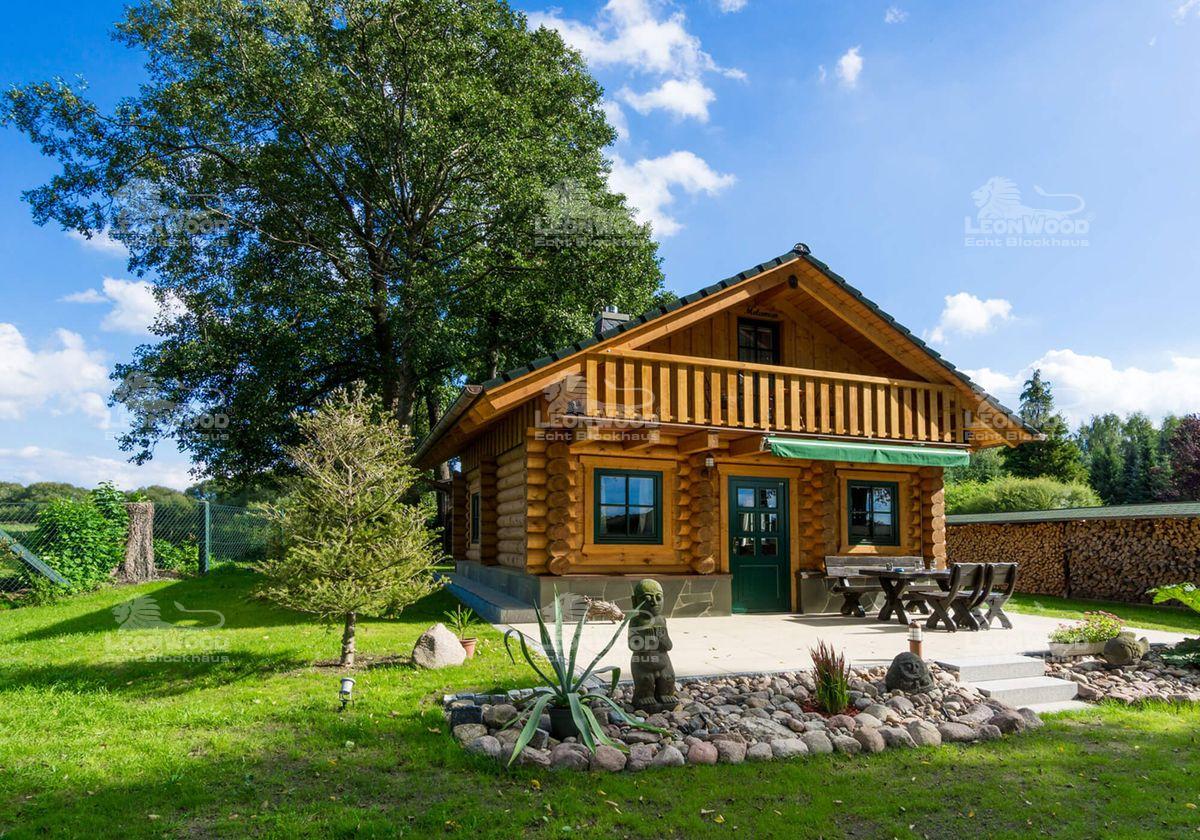 Individuelles LéonWood®BlockhausBungalow direkt am See LéonWood