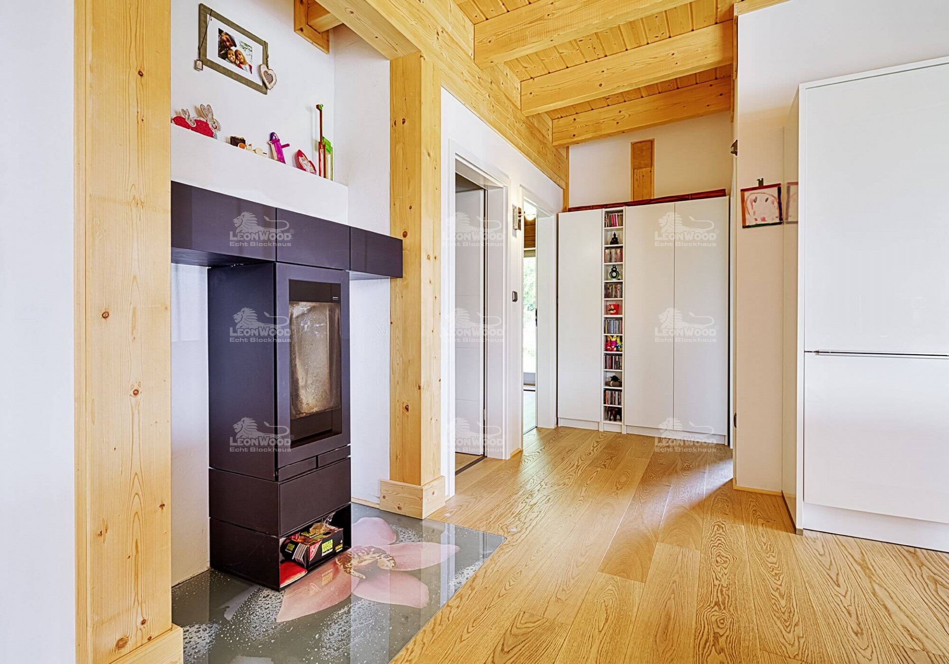 Blockhaus Flatwood Green 90