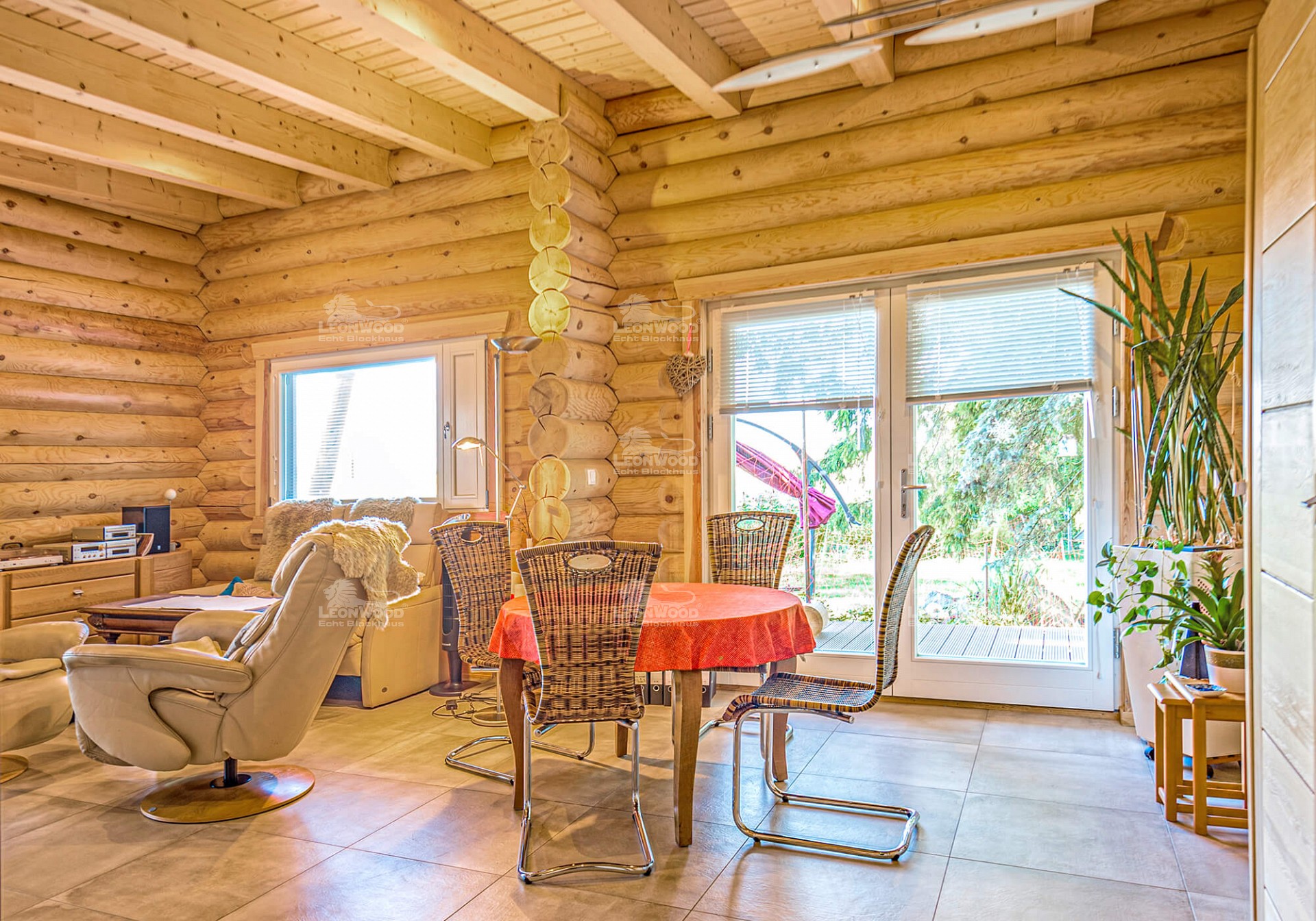 Blockhaus Mikado bel étage