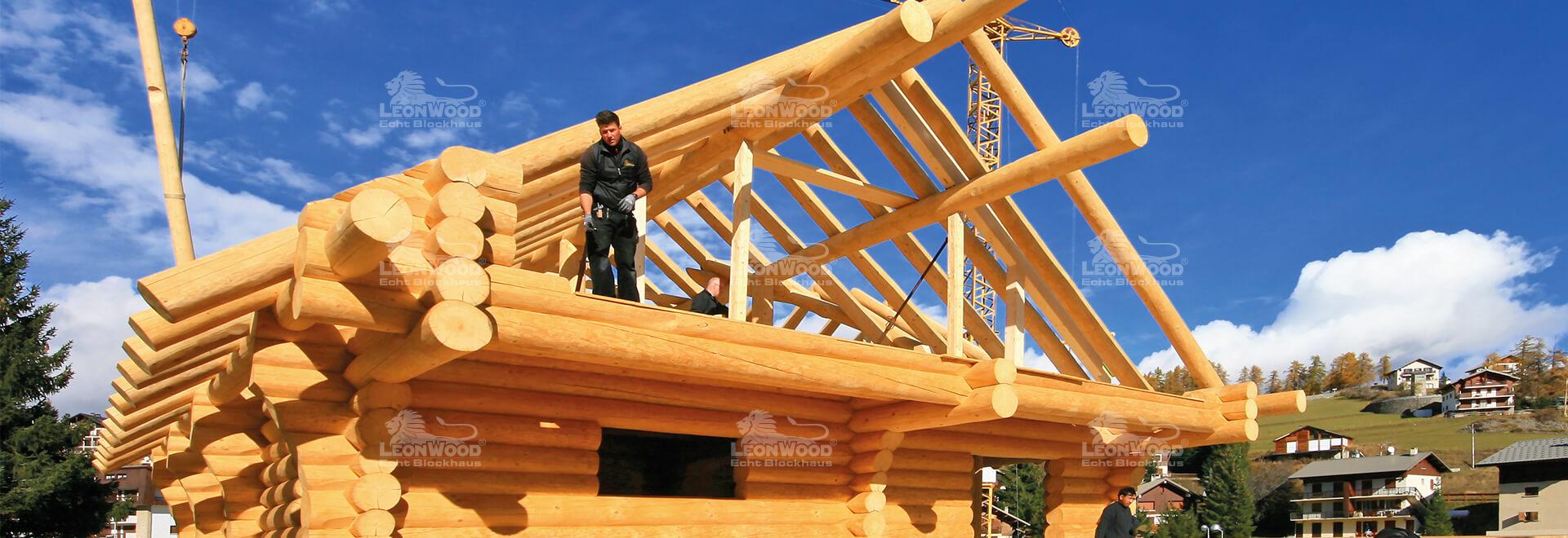 Blockhäuser von Leonwood in ganz Europa