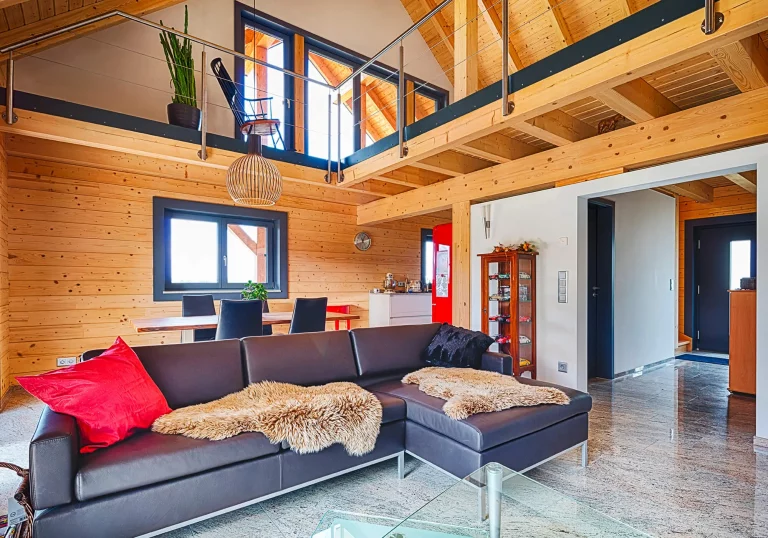 Leonwood_Blockhaus_Classic_150_1906T_04_Wohnzimmer