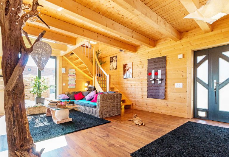 LeonWood-Blockhaus Ancona_11_Treppe