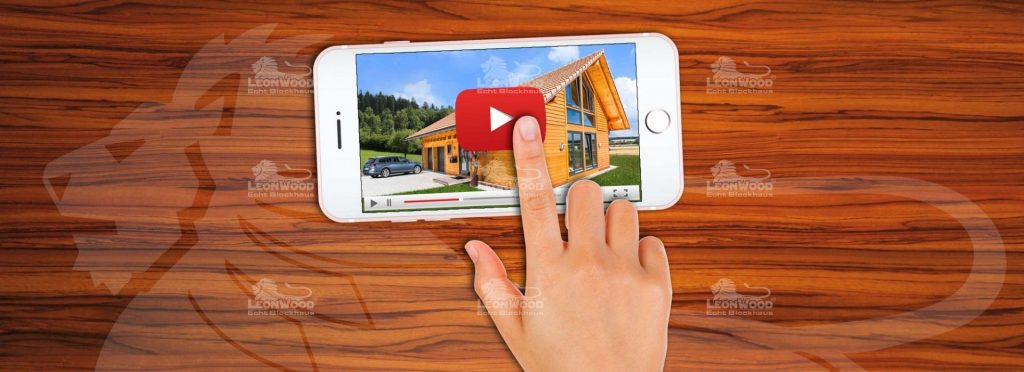 Blockhaus Projekt von LéonWood® in Blockhaus.TV