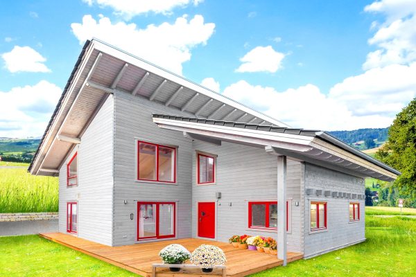 LeonWood-Blockhaus Falcon Grey-Holzhaus_01_Aussenansicht_neu_rgb