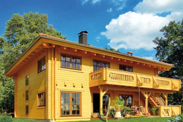 LeonWood-Blockhaus_Villa-Certaldo_01_Hauptansicht_rgb