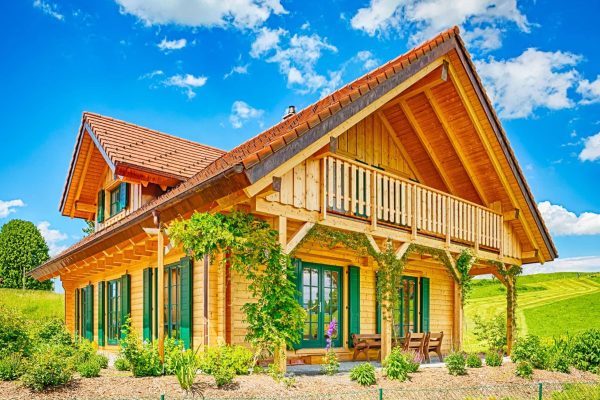 LeonWood_Blockhaus_Vikkinghus_1903SC_01_Hauptansicht_rgb