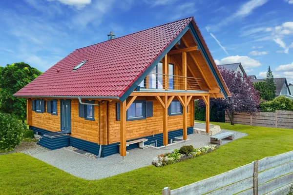 Blockhaus Classic 150 | LéonWood® - Echt Blockhaus